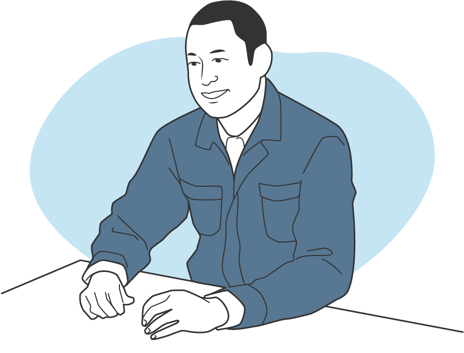 社員のイラスト