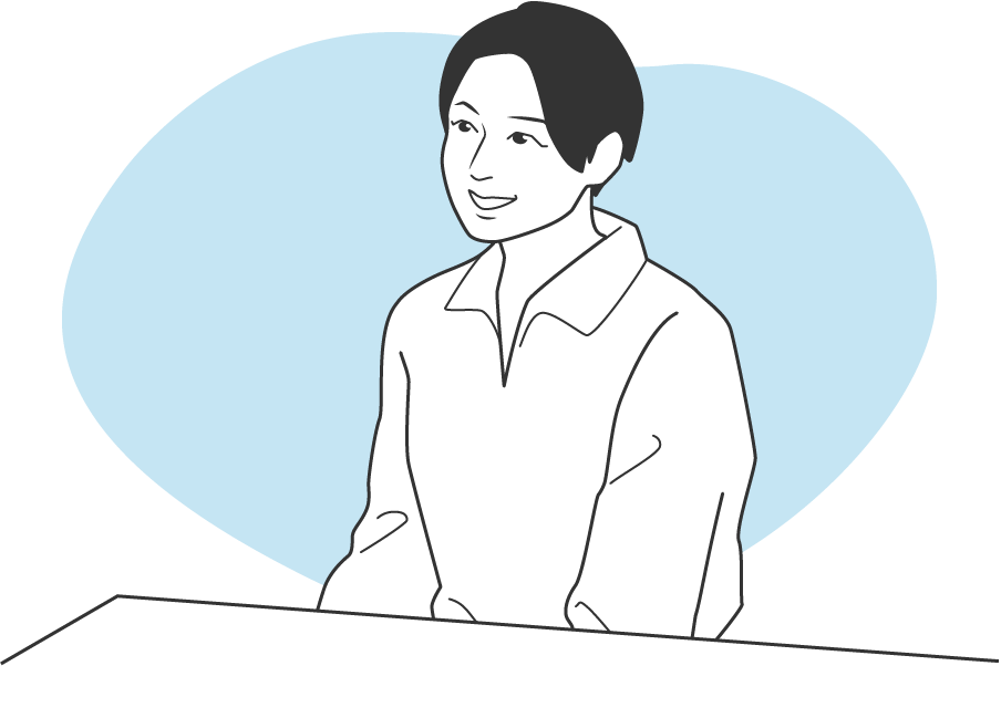 社員のイラスト